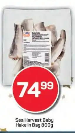 Pick n Pay Sea Harvest Baby Hake in Bag 800g offer