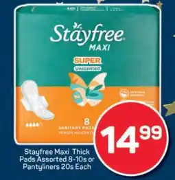 Pick n Pay Stayfree Maxi Thick Pads offer