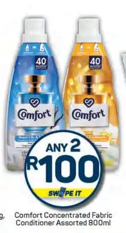 Pick n Pay Comfort Concentrated Fabric Conditioner Assorted 800ml offer