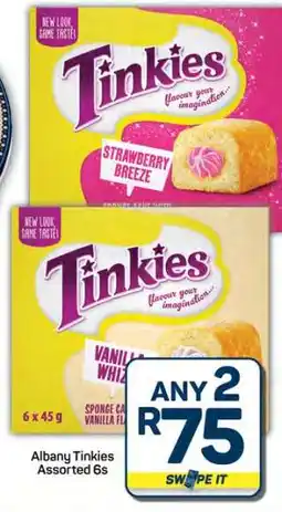 Pick n Pay Hypermarket Albany Tinkies Assorted 6s offer
