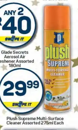 Pick n Pay Plush Supreme Multi Surface Cleaner Assorted offer