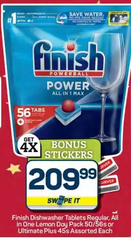 Pick n Pay Hypermarket Finish Dishwasher Tablets offer