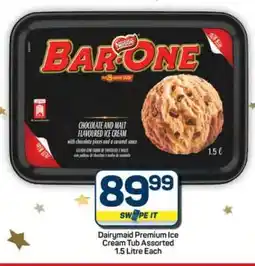 Pick n Pay Hypermarket Dairymaid Premium Ice Cream Tub Assorted offer