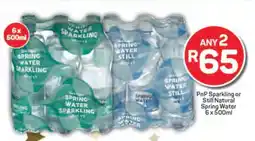 Pick n Pay PnP Sparkling or Still Natural Spring Water offer
