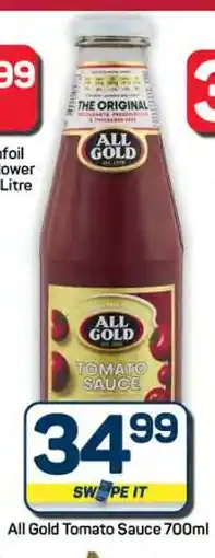 Pick n Pay Hypermarket All Gold Tomato Sauce-700ml offer