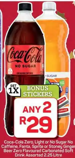 Pick n Pay Hypermarket Coca-Cola, Fanta, Sprite, Stoney Ginger Beer offer