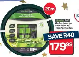 Pick n Pay Hypermarket Garden Hosepipe and Starter Kit offer
