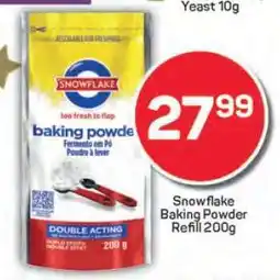 Pick n Pay Snowflake Baking Powder Refill 200g offer