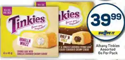 Pick n Pay Albany Tinkies Assorted offer