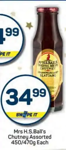 Pick n Pay Mrs H.S.Ball's Chutney Assorted offer