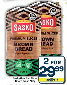 Pick n Pay Hypermarket Sasko Premium Slices Brown Bread offer