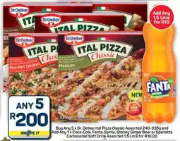 Pick n Pay Hypermarket Dr. Oetker Ital Pizza Classic Assorted offer