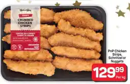 Pick n Pay Hypermarket PnP Chicken Strips, Schnitzel or Nuggets offer