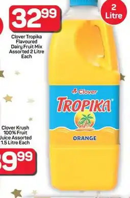 Pick n Pay Hypermarket Clover Tropika Flavoured Dairy Fruit Mix offer