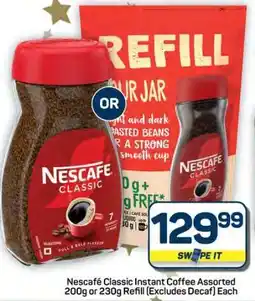 Pick n Pay Hypermarket Nescafé Classic Instant Coffee Assorted offer
