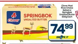 Pick n Pay Hypermarket Clover Springbok Unsalted Butter offer