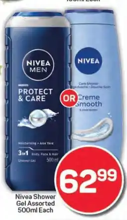 Pick n Pay Nivea Shower Gel Assorted offer