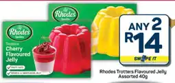 Pick n Pay Hypermarket Rhodes Trotters Flavoured Jelly Assorted 40g offer
