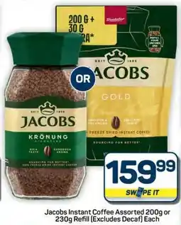 Pick n Pay Hypermarket Jacobs Instant Coffee Assorted offer