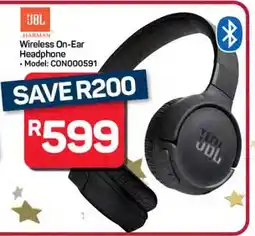 Pick n Pay Hypermarket JBL Wireless On-Ear Headphone offer