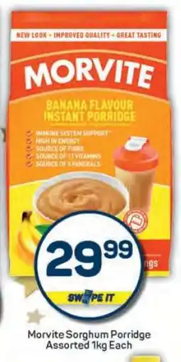 Pick n Pay Morvite Sorghum Porridge offer