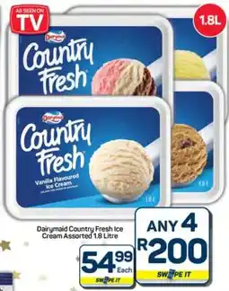 Pick n Pay Hypermarket Dairymaid Country Fresh Ice Cream offer