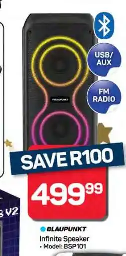 Pick n Pay Hypermarket Blaupunkt Infinite Speaker offer