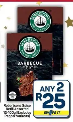Pick n Pay Hypermarket Robertsons Spice Refill Assorted offer