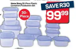 Pick n Pay Hypermarket Home Story 30-Piece Plastic Containers Foodsavers Set offer