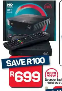 Pick n Pay Hypermarket Openview Decoder offer