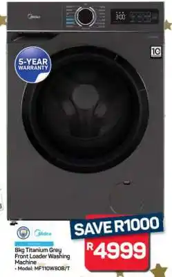 Pick n Pay Hypermarket 8kg Titanium Grey Front Loader Washing Machine offer