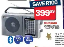 Pick n Pay Hypermarket TELEFUNKEN World Band Radio offer