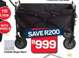 Pick n Pay Hypermarket Outfit Foldable Wagon Black offer