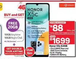 Pick n Pay Hypermarket Honor X5C 64GB offer