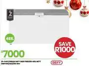 Fair Price Defy 481L Nett White Deep Fridge/Freezer DMF456/382/294 20-040 offer