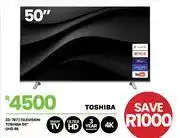 Fair Price Toshiba 50 UHD 4K Television 23-787 offer