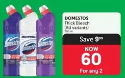 Makro Domestos Thick Bleach offer