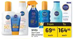 Makro Nivea Sun Care offer