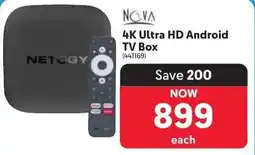 Makro Nova 4K Ultra HD Android TV Box offer