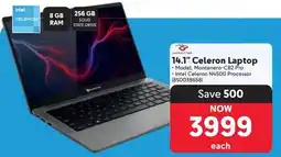 Makro Packard Bell 14.1" Celeron Laptop offer
