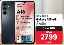Makro Samsung Galaxy A16 4G offer