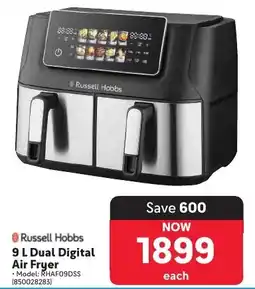 Makro Russell Hobbs Dual Digital Air Fryer offer