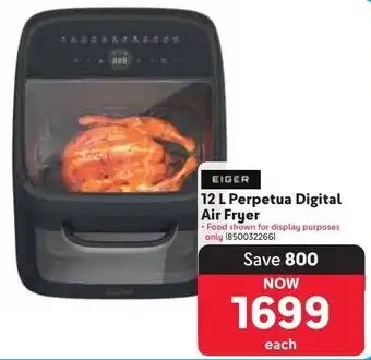 Makro EIGER Perpetua Digital Air Fryer offer