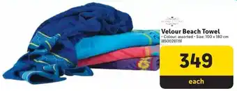 Makro Home Living Velour Beach Towel offer