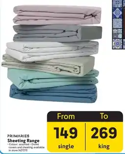 Makro Primaries Sheeting Range offer