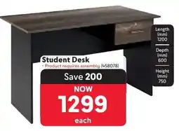Makro Student Desk offer