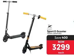 Makro Sport E-Scooter offer