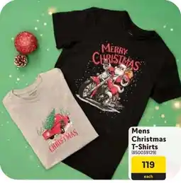 Makro Mens Christmas T-Shirts offer