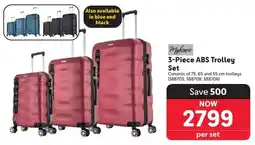 Makro ABS Trolley Set offer