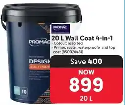Makro Promac Wall Coat 4-in-1 offer